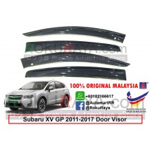 Subaru XV GP (4th Gen) 2011-2017 AG Door Visor Air Press Wind Deflector (Big 12cm Width)